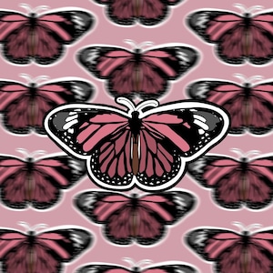Butterfly Sticker