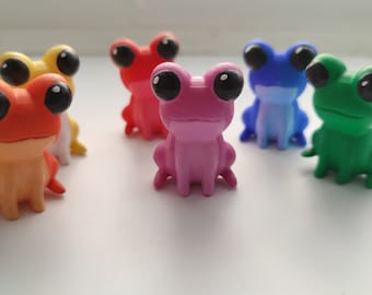 Mini Frosch Figur niedliche Frosch Skulptur für Geschenk Kind Kwaii Cutie Figur