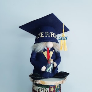 Graduation Gnome/School Gnome/Gnome Plush Character gnomes/Personalized graduation gnome