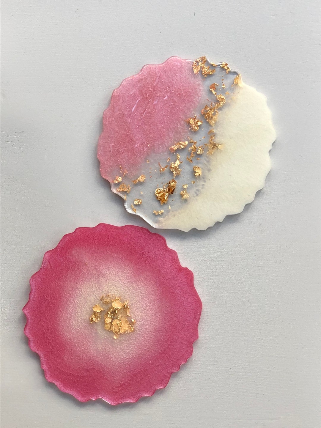 Custom Coaster Reverchon Custom Reversible Resin Coasters and Coaster Sets - Etsy