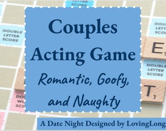 Couples Drawing Game Date Night: Romantic, Goofy, and Naughty THREE GAME  PACK 