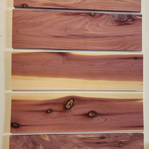 1314 Wide Live Edge Aromatic Eastern Red Cedar Planks Etsy