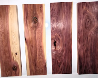 6 pieces of aromatic Eastern Red Cedar 1/4” thick, 3 1/2” wide X 12” long wood plank blank craft supplies Glow forge Laser Engraver Burning