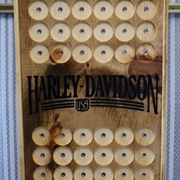 Harley Poker Chip Display Etsy