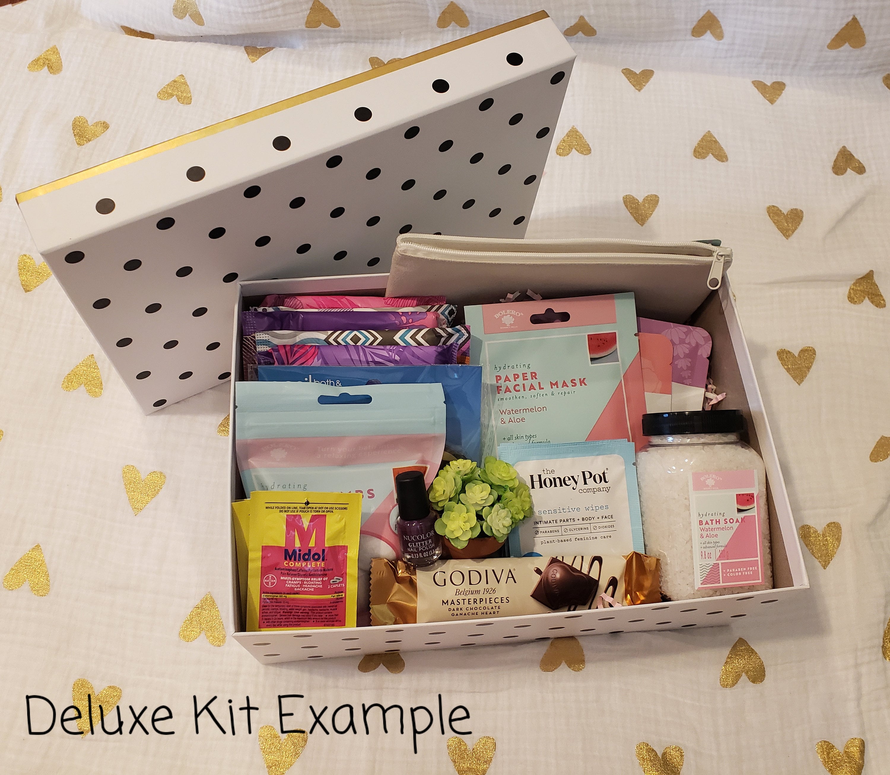 Period Gift Box First Period Kit Period Survival Kit Etsy