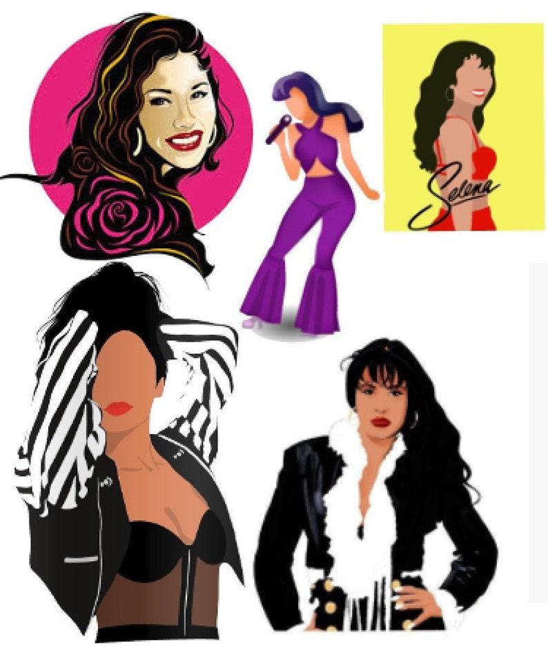 Selena Quintanilla Sticker Bundle Etsy