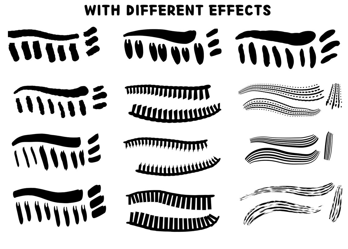 Procreate Linocut Brushes Linocut Pattern Brushes 39 Etsy