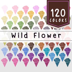 Procreate Farbpalette | Procreate Farbswatches | Procreate Farbpaket | Digitale Farbpalette | Digitaler Download | Wilde Blumenfarben