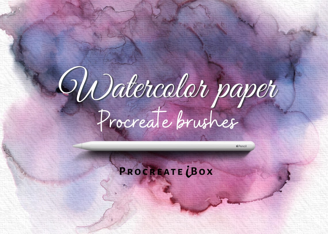 Procreate Watercolor Paper Texture Procreate Canvas 14 Etsy
