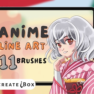 11 Procreate Anime Pinsel: Manga Ink & Line Art