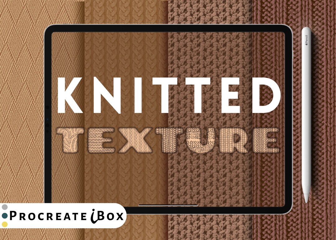 20 Procreate Knit Texture Brushes Procreate Fabric Illustration Brushes