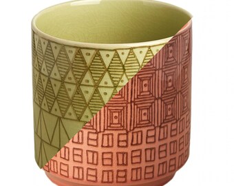 Aztec Planter Pottery - Etsy