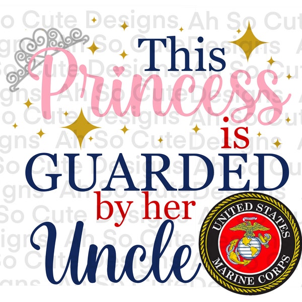 This Princess Is Guarded by Her USMC Uncle PNG