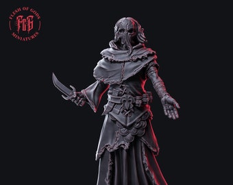 Ancient Cultist 2 | 32mm / 28mm / 75mm | Ideal for Tabletop RPGs | Dungeons and Dragons - Flesh of Gods
