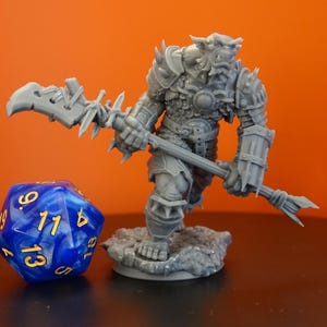 Bugbear Wrecker 1 | Premium Resin DND Miniature | Hand Cleaned | 28mm 32mm 75mm 100mm | Tabletop RPG Mini