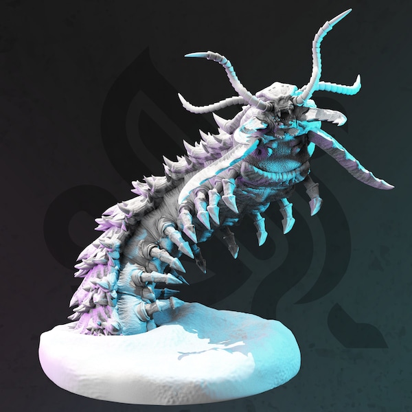 Nix Centipede the Dreaded Insect | 32mm / 28mm / 75mm | Ideal for Tabletop RPGs | Dungeons and Dragons - Dm Stash