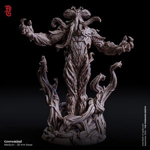 Grovemind Miniature: Flesh of Gods RPG, Dungeons and Dragons