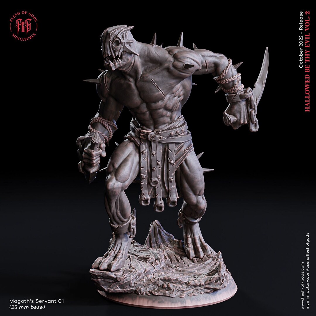 Meute De 5 Loups-garous 32 Mm Non Peints - Figurines Pour Donjons & Dragons, Pathfinder Et Jeux De Rôle