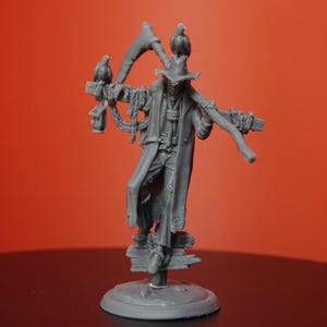 Scarecrow Resin Mini: 14K 3D Printed D&D Model