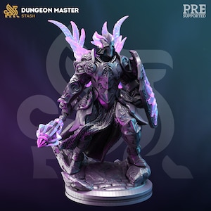 Zyril the Arcane Cleric Miniature: 3D Printed RPG Model by DM Stash