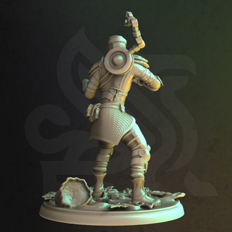 Dnd Commando Henry the Artificer Commando | Premium Resin DND Miniature | Hand ...