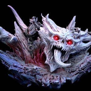 Das Cataclysm Tor | Premium Harz DND Miniatur | Handgereinigt | 28mm 32mm 75mm 100mm | Tabletop Rollenspiel Mini