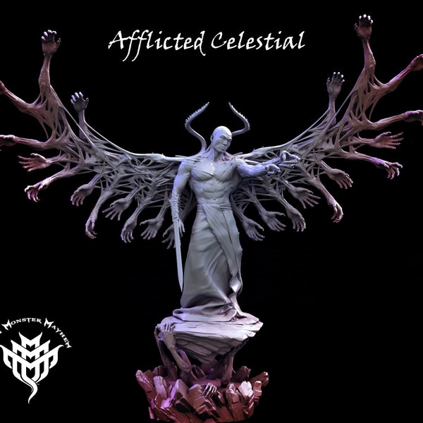 Afflicted Celestial ideal for Tabletop RPGs | Dungeons and Dragons - Mini Monster Mayhem