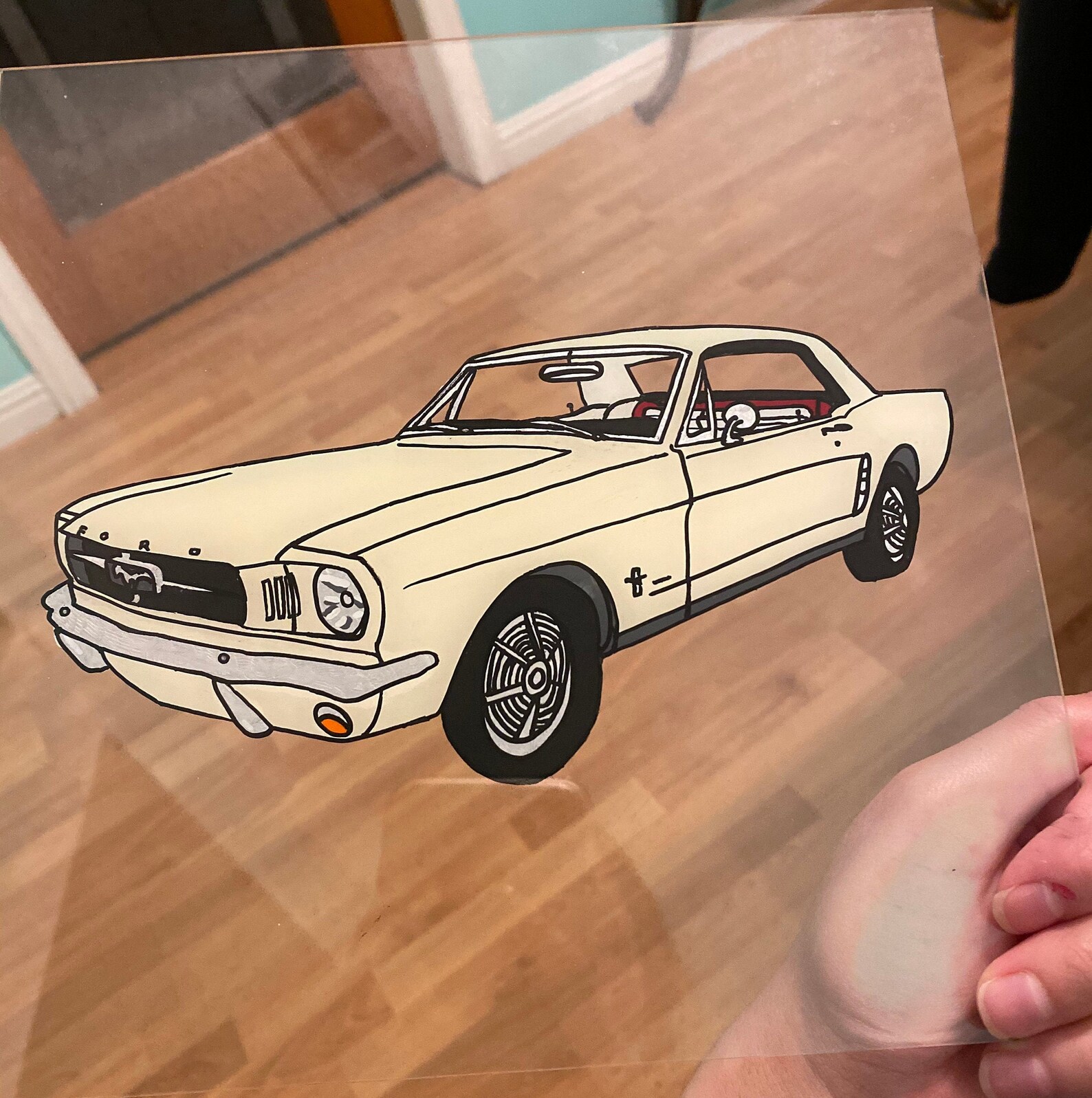 Custom Glass Painting Etsy