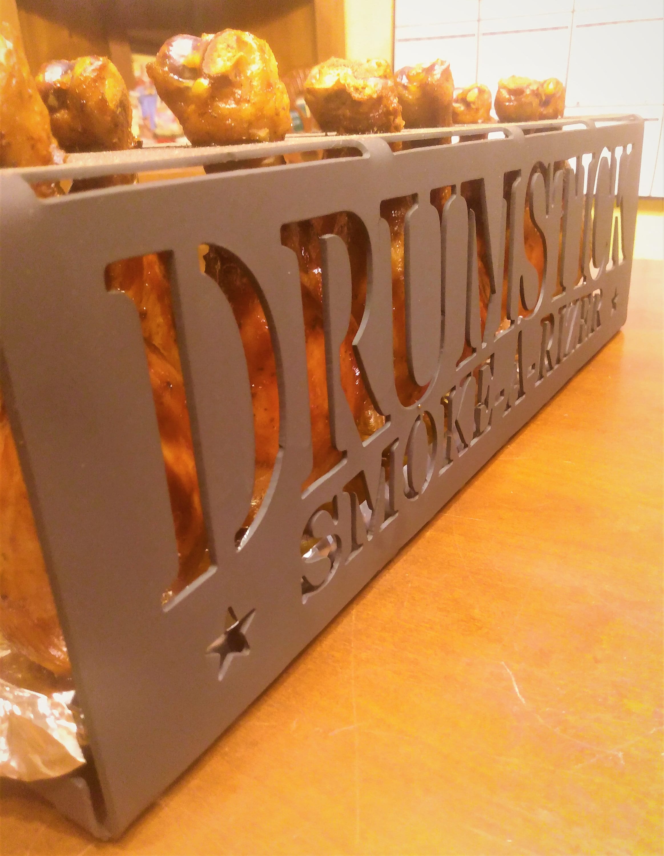 Chicken Drumstick Smoker Dxf File, Digital Download, Plasma Cutter File, CNC File, Laser Cutter