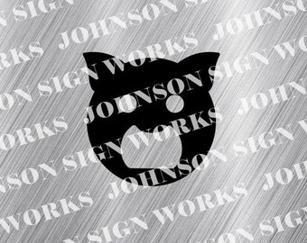 Pig Head Bottle Opener CNC File, Plasma Cut File (Digital Download)