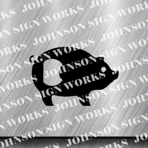 Piggy Bottle Opener Dxf, Svg, Png, Pdf file, Digital Download, Plasma Cutter File, CNC File, Laser Cutter File, Laser File, Cut File