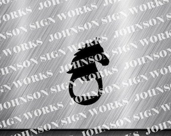 Horse Head Bottle Opener Cut File for CNC, Laser, Plasma (Digital Download)