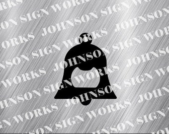 Bell Bottle Opener Cut File, Plasma, Laser, CNC (Digital Download)