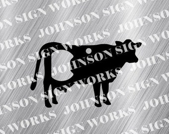 Cow Bottle Opener Cut File, CNC Plasma Laser Engraver (Digital Download)