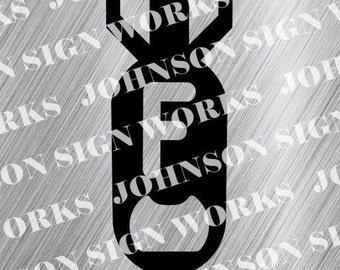 F-Bomb Bottle Opener Dxf file, Digital Download, Plasma Cutter File, CNC File, Laser Cutter File, Laser Engraver File, Cut File