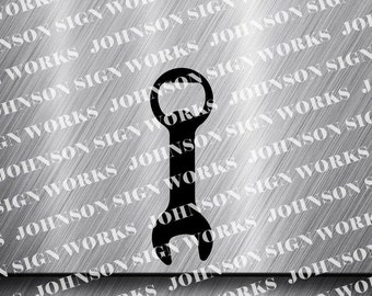 Wrench Bottle Opener Dxf, Svg, Png, Pdf file, Digital Download, Plasma Cutter File, CNC File, Laser Cutter File, Laser File, Cut File