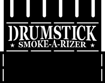 Chicken Drumstick Smoker DXF File, Plasma/Laser Cut File (Digital Download)