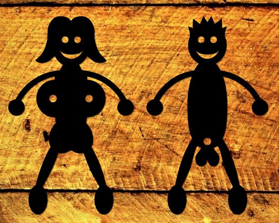 Mr hot dog and Mrs marshmallow Dxf file, Digital Download, Plasma Cutter File, CNC File, Laser Cutter File, Laser Engraver File, Cut File