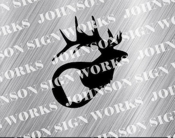 Elk Bottle Opener DXF File, CNC Plasma Laser Cut File (Digital Download)