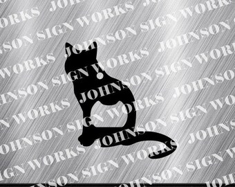 Cat Bottle Opener (dxf, svg, pdf, png), CNC Plasma Laser Cut File (Digital Download)