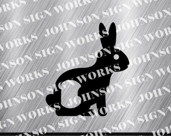 Bunny Bottle Opener Cut File, Plasma, Laser, CNC (Digital Download)