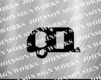 Camper Bottle Opener Cut File, CNC Plasma Laser Engraver (Digital Download)