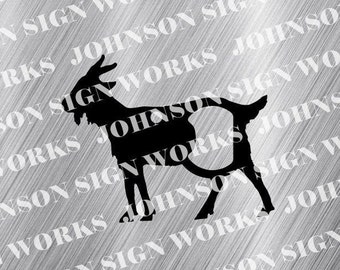 Goat Bottle Opener Cut File, CNC Plasma Laser Engraver (Digital Download)