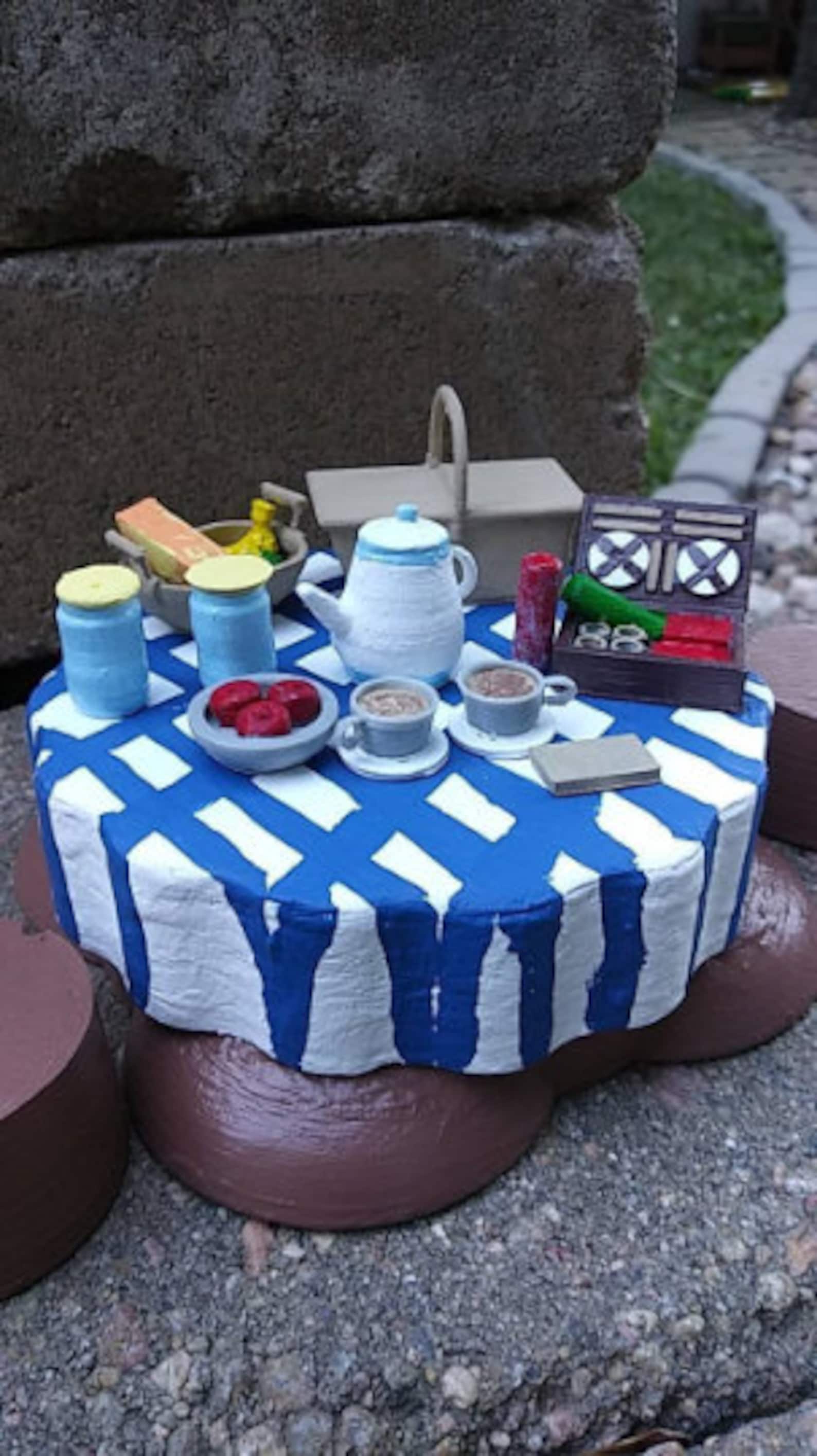 Animal Crossing Picnic Scene Set ACNH Etsy