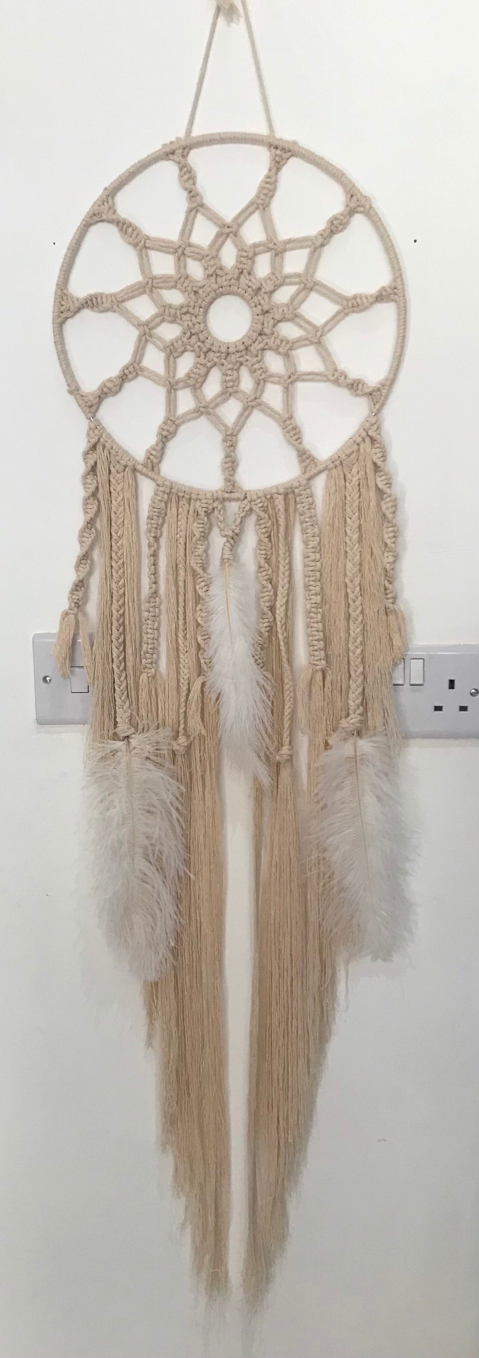 Handmade macrame dream catcher Etsy