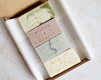 Mini Soap Box | Handmade Natural Soap Gift Set | Vegan Gift Box | Guest Soap | Soap Samples | Mini Soap Bars | Mini Gift | Artisan Skincare