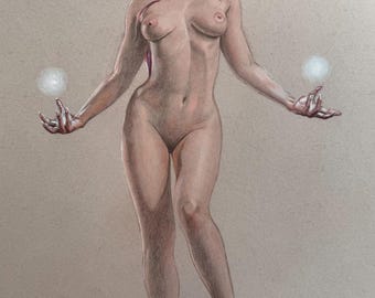 Original art - Red Witch