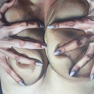 Original fine art (Mature theme) - Under Pressure