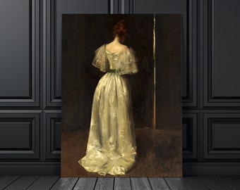 Vintage weibliches Porträtgemälde, Porträt einer Frau, weibliches Ölgemälde, antike viktorianische Kunst, weibliches Porträtdruck, druckbare Kunst