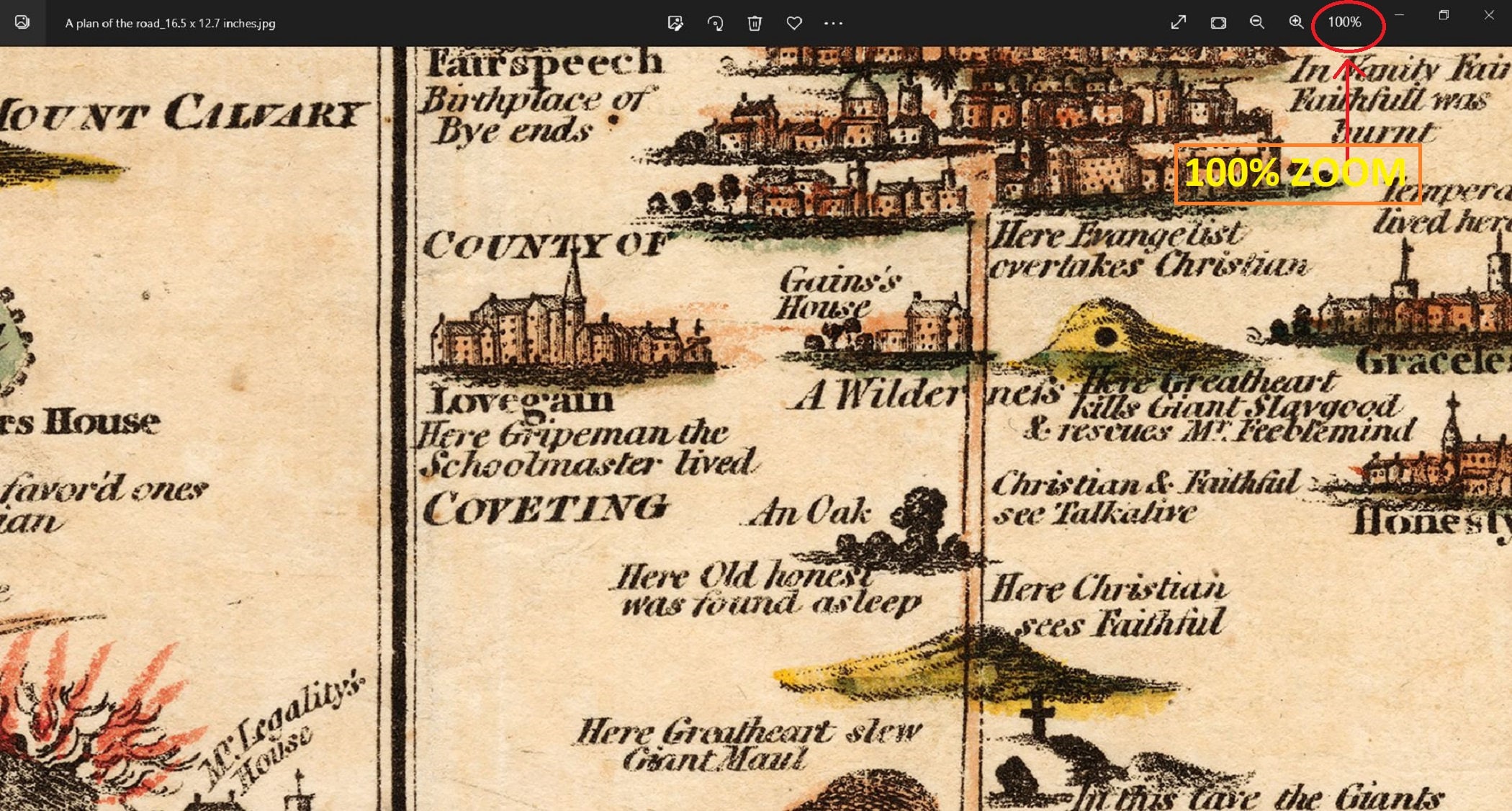 The Pilgrim 39 s Progress Map 1821 - Il Fullxfull.4210654051 Mk47 